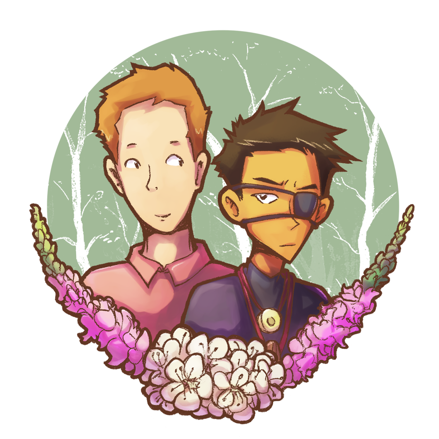 Hawthorn and Snapdragon